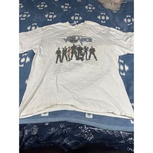 Vintage Hanes Beefy-T Vigilance 1998 PC Game Graphic T-Shirt Mens XL White